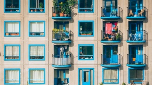 Des apartements colorés