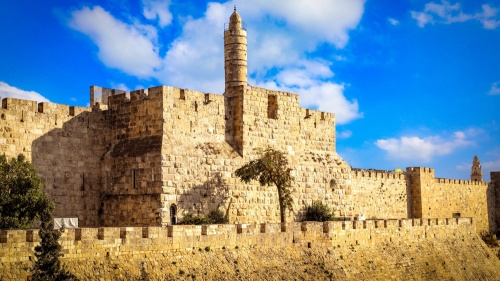 La Tour de David, également connue sous le nom de Citadelle de Jérusalem.