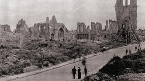 Vieille photo de la première guerre mondiale.