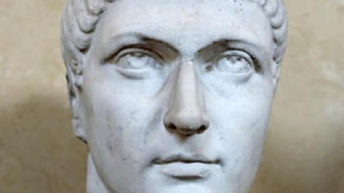 Buste de Constantin au musée du Vatican.