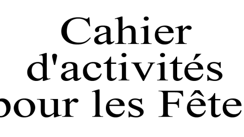 Cahier des Fêtes