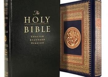Une Bible et un Coran