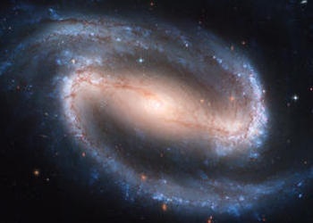 Photo d'une galaxie.