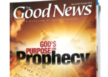 Good News Magazine - couverture de septembre / octobre 2013