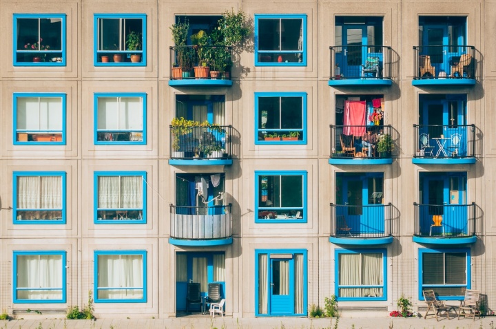 Des apartements colorés