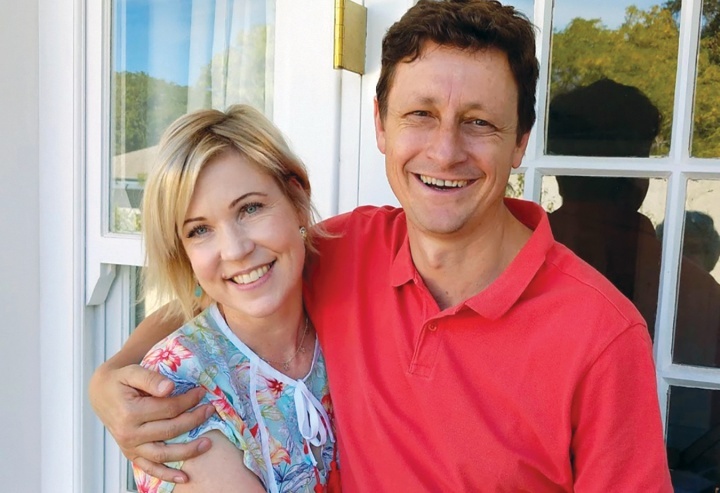 Cathy et son mari Vivien Botha