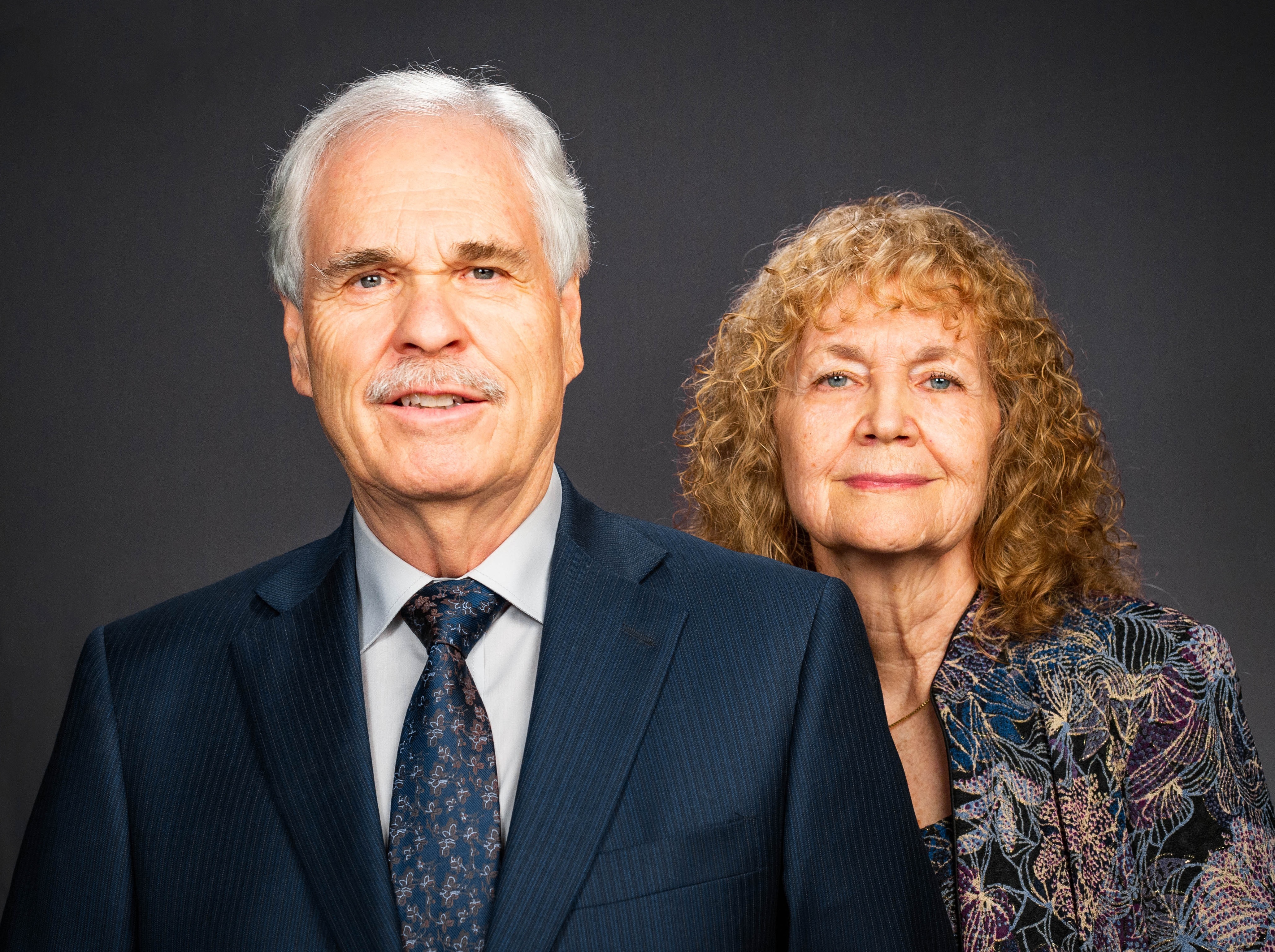 Le président de l'Église de Dieu Unie, Rick Shabi, et sa femme Deborah
