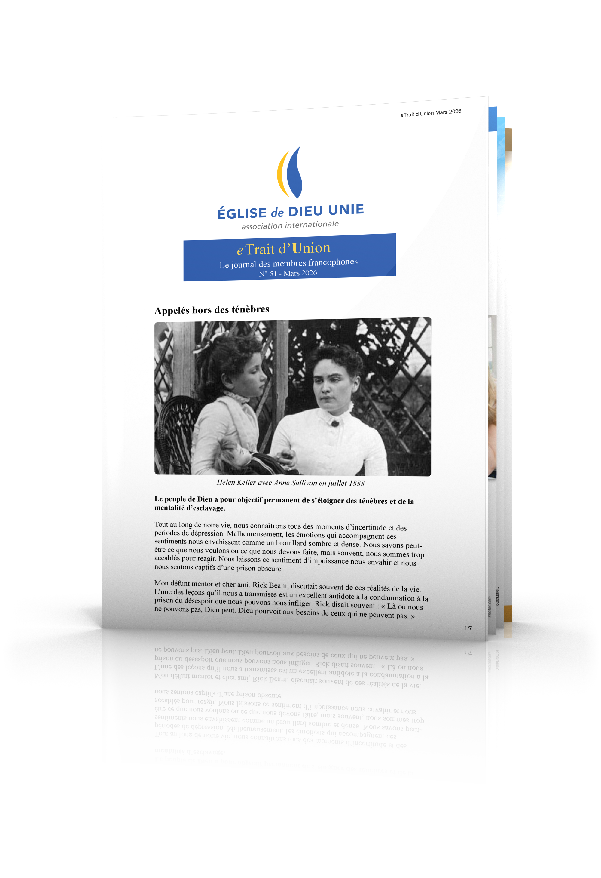 eTrait d'Union Mars 2026-cover-tilted