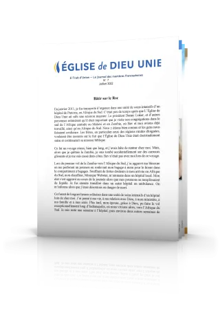 e-Trait d’Union — Juillet 2022