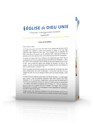 e-Trait d’Union — Septembre 2022