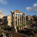 Vue du Forum romain depuis le Capitole