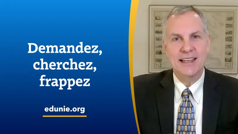 Demandez, cherchez, frappez