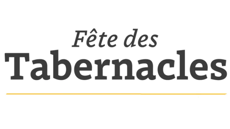 Logo de la Fête des Tabernacles
