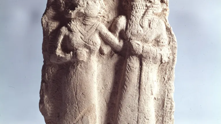 Ancienne représentation sumérienne du mariage d‘Astarté et de Tammuz.