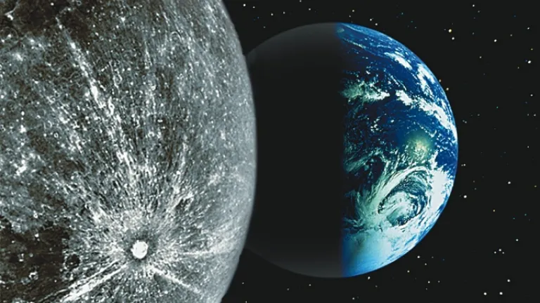 La Terre dans l'espace