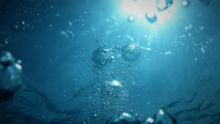 De l'eau