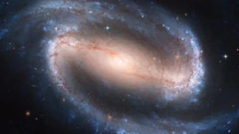 Photo d'une galaxie.