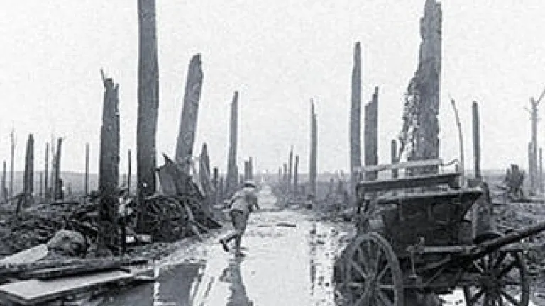 vieille photo de la première guerre mondiale