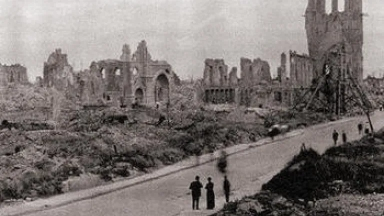 Vieille photo de la première guerre mondiale.