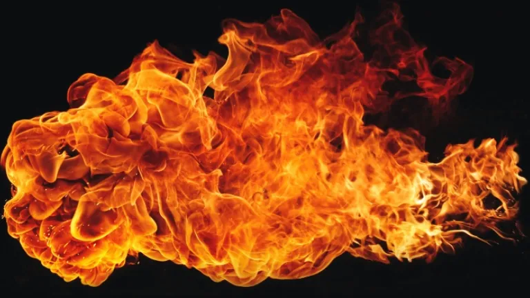 Une flamme