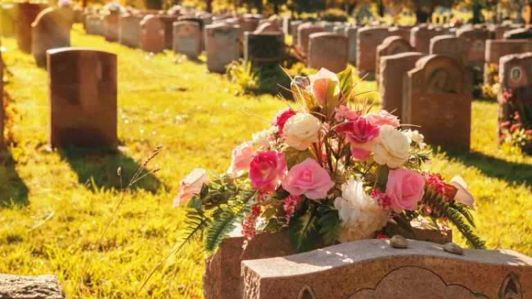 Qu’arrivera-t-il à toutes les personnes qui sont décédées au cours de l’histoire de l’humanité sans jamais avoir entendu le nom du Christ ? Sont-elles perdues ? Dieu les a-t-Il abandonnées ? Un tombeau avec un bouquet de fleurs