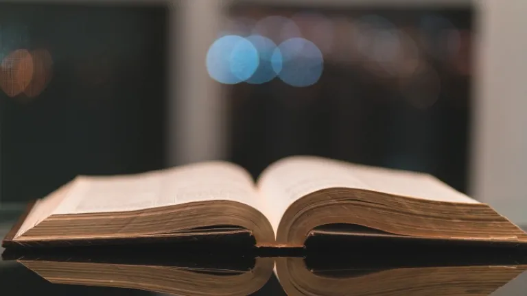 Qui appartient vraiment à la famille de Jésus ? Qui sont Ses véritables frères et sœurs ? Jésus a transmis la vérité essentielle selon laquelle le fait de chercher à faire la volonté de Dieu, plutôt que la nôtre, nous désigne comme faisant partie de Sa fa Une Bible ouverte posée sur une table