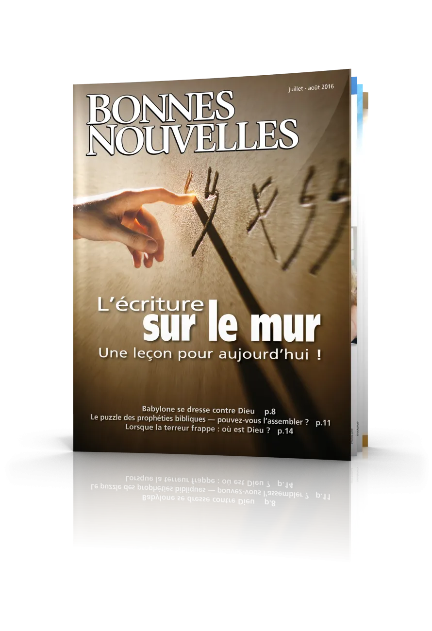 Bonnes Nouvelles juillet-août 2016