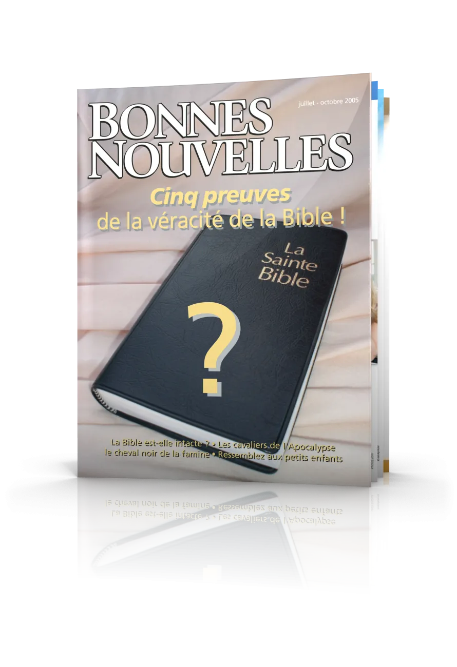Bonnes Nouvelles juillet-octobre 2005