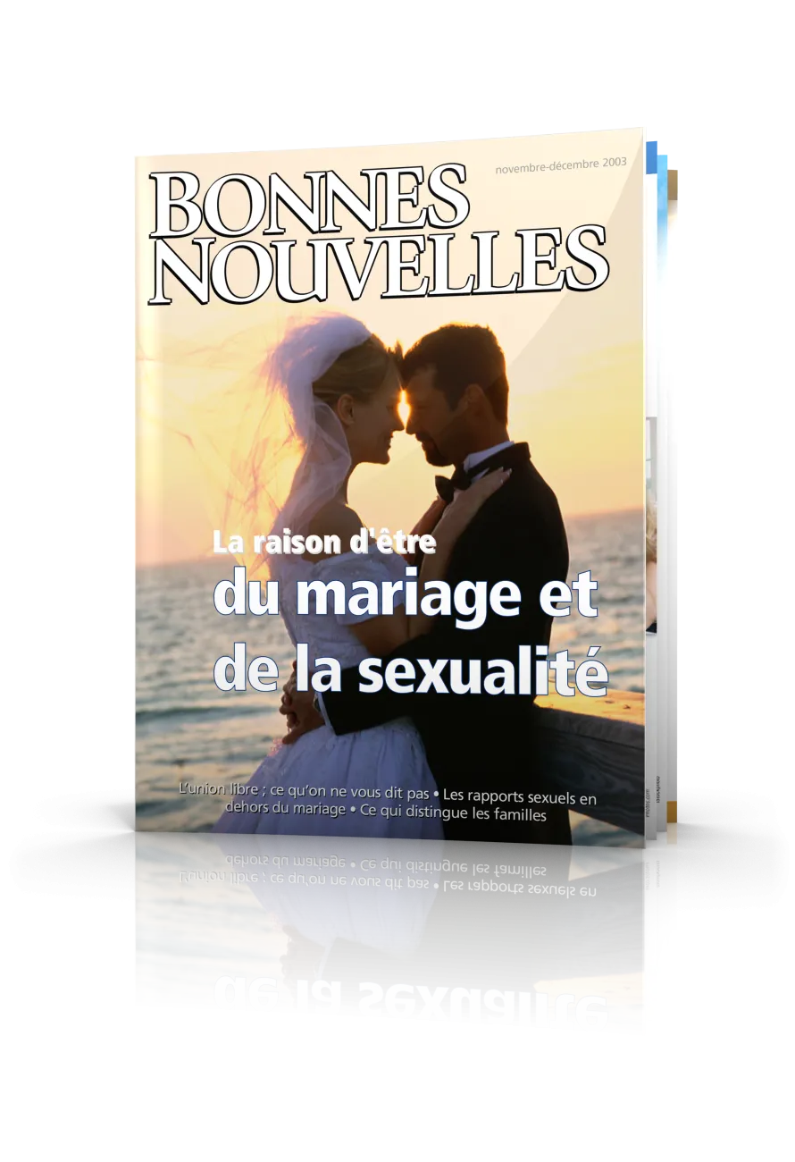 Bonnes Nouvelles novembre-décembre 2003
