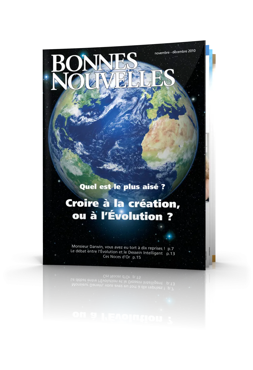 Bonnes Nouvelles novembre-décembre 2010