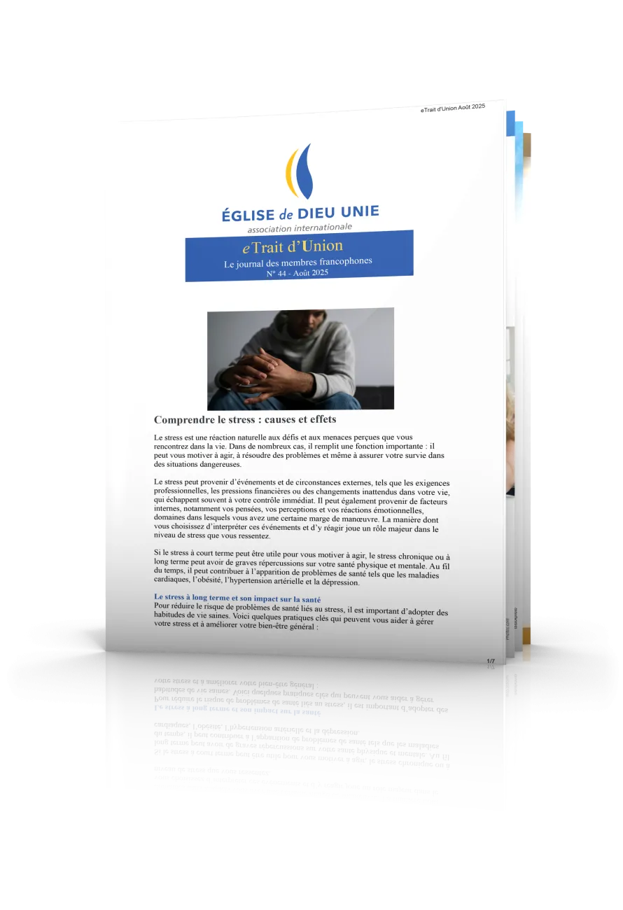 e-Trait d’Union — Août 2025