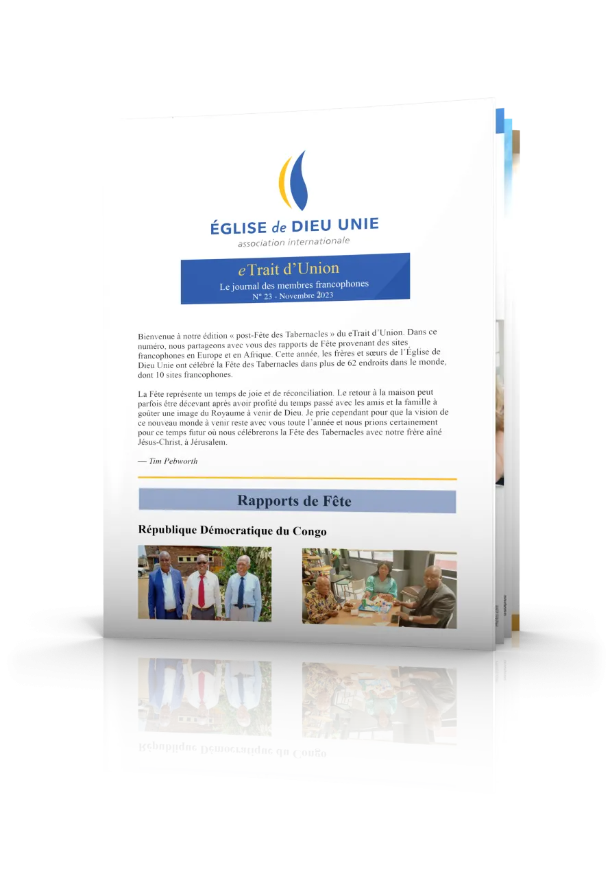 e-Trait d’Union — Novembre 2023