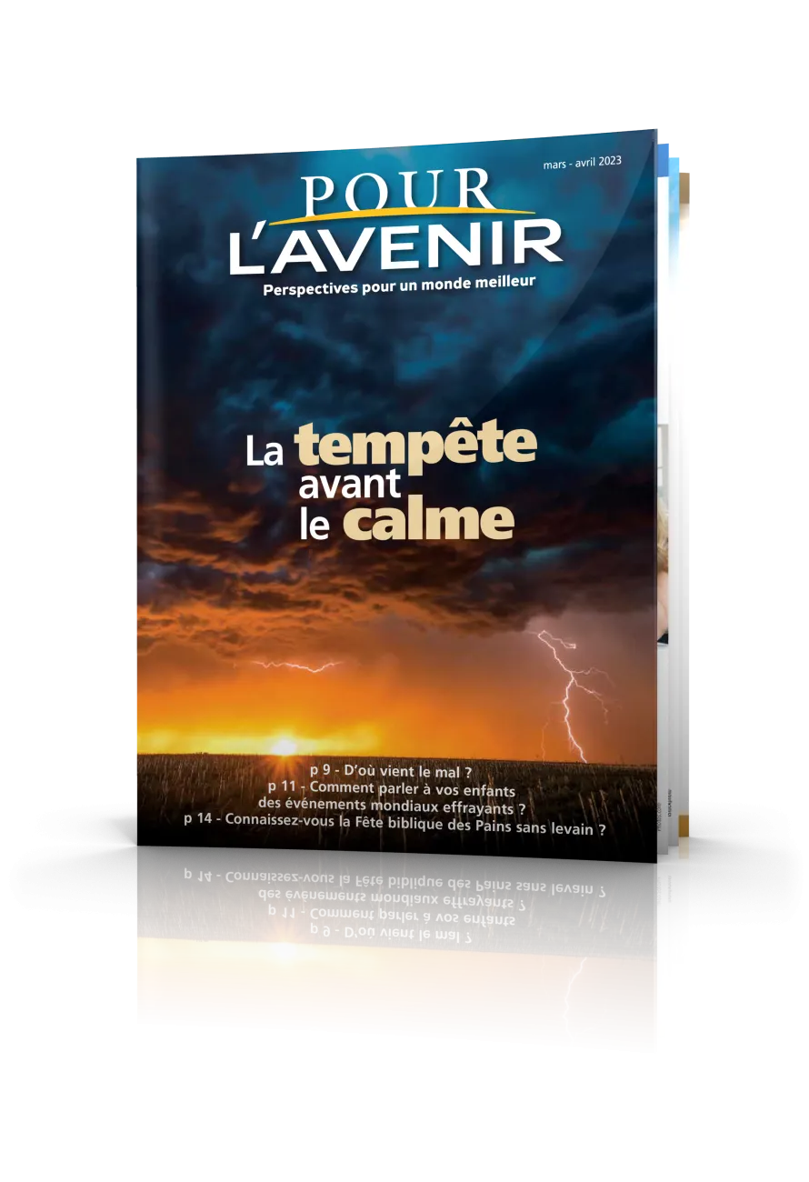 Pour l'Avenir : mars-avril 2023