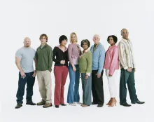 Un groupe de personnes.