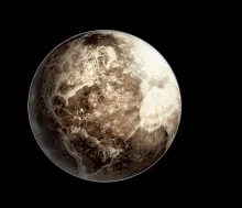 Une photo de la Terre vue de l'espace.