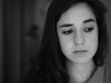 Une fille triste