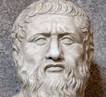 Un buste de Platon