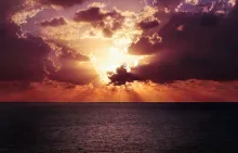 Un magnifique coucher du soleil