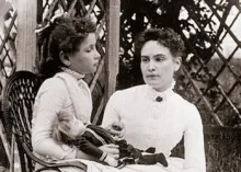 Hellen Keller et Anne Sullivan