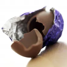 Œuf de Pâques (en chocolat)