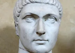 Buste de Constantin au musée du Vatican.