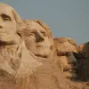 Photo of Mount Rushmore in South Dakota.